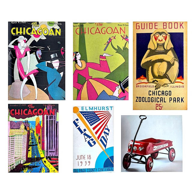 Textile 2018 Design Book, "Art Deco Chicago Designing Modern America", Edited by Robert Bruegmann For Sale - Image 7 of 16