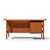 Brown Arne Vodder for Sibast Mid Century Danish Teak Executive Desk For Sale - Image 8 of 10