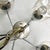 1970s Chrome-and-Glass 5-Light Chandelier Attributed to Gaetano Sciolari for Lightolier For Sale - Image 9 of 10