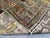 Sultani Pineapple Floral Wool Rug in Gray and Burgundy, 4'10" X 6'5" For Sale - Image 12 of 15