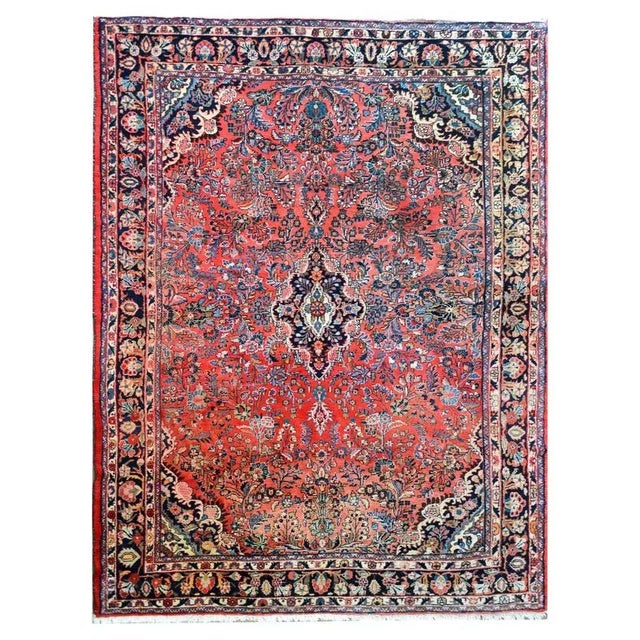 Early 20th Century Persian Dargazin Rug For Sale - Image 12 of 12