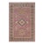 Rustic Kazak Southwestern Purple/Light Blue Wool Rug - 4'0''x5'10'' For Sale