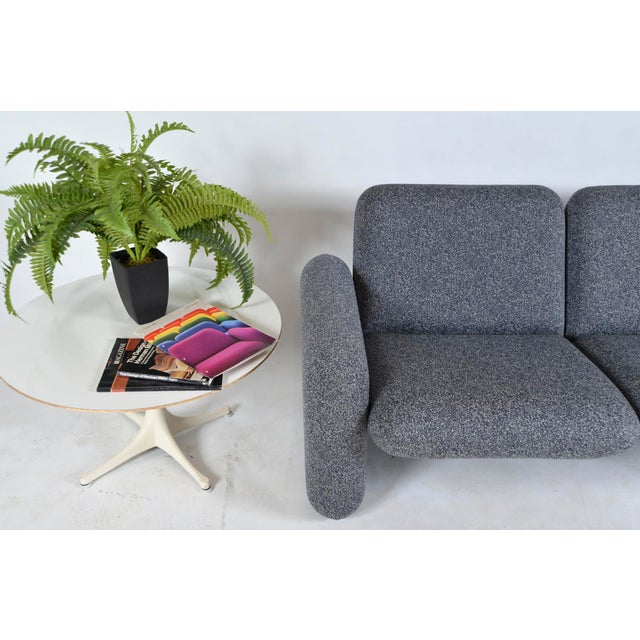 Metal Vintage Chiclet 2-Seater Sofa from Ray Wilkes, 1970s For Sale - Image 7 of 18