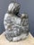 Stone 1960s Inuit Hunter With Seal – Canadian Arctic Soapstone Sculpture For Sale - Image 7 of 9