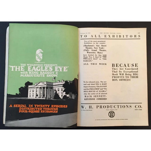 1918 Moving Picture World, Vintage Movie Magazine For Sale - Image 5 of 7