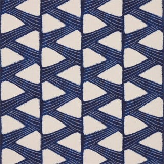 Zoffany Kanoko Fabric in Indigo - a Sample For Sale