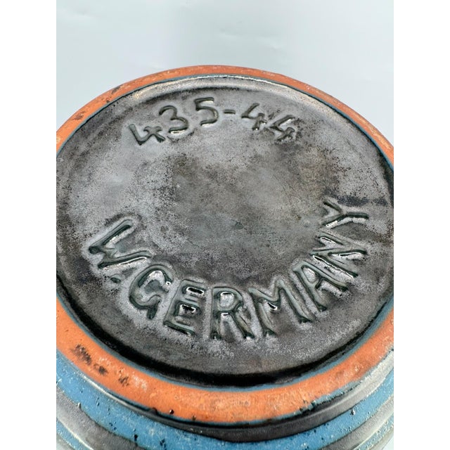 Brutalist Ankara Floor Vase by Heinz Siery for Carstens Tönnieshof, 1960s For Sale - Image 17 of 18
