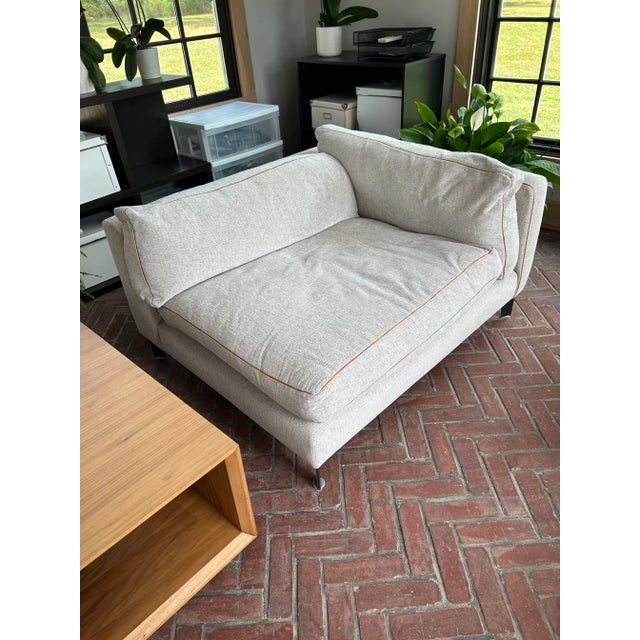 Two Piece Montauk Sofa Company Sectional Sofa For Sale - Image 9 of 12