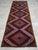 1960s Turkish Runner Rug Hand Woven Embroidered Wool Hallway- Kitchen Decor - 2'9" X 10'8" For Sale - Image 12 of 12