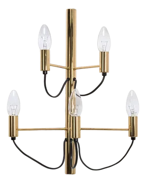Vintage Brass Wall Lamp