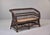 Victorian Wicker Settee With Diamond Lattice Weave For Sale - Image 9 of 12