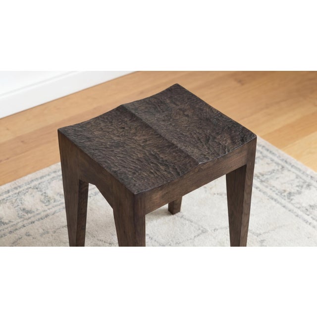 Wave Stool by Marc Geneix Design For Sale - Image 4 of 7