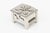 This very special small stainless steel hinged box is modernist in design and from the 80's.All hand crafted. It is by the...