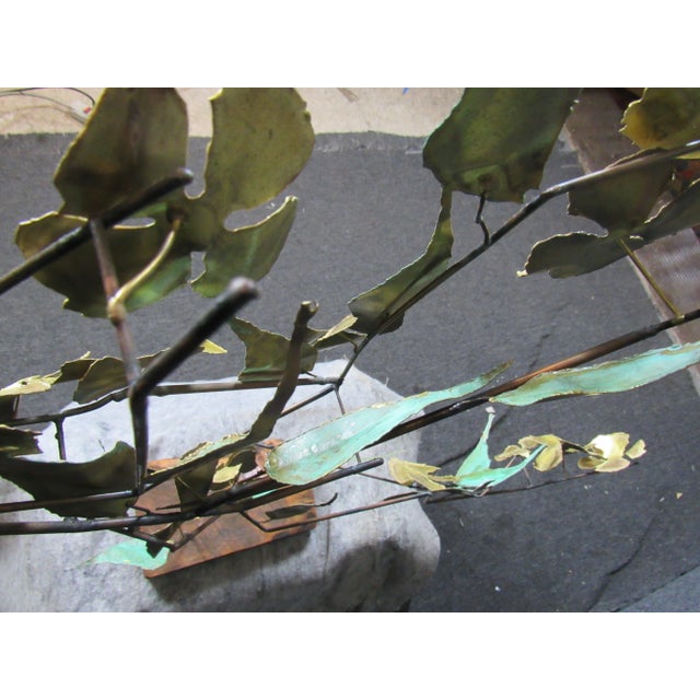 Metal Mid 20th Century Bonsai Tree Sculpture For Sale - Image 7 of 12