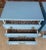 Mid 20th Century Vintage Palm Beach Regency Ficks Reed Attributed Faux Bamboo Rattan Nightstands - Newly Painted - A Pair For Sale - Image 5 of 11