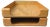 Beech & Brass Document Tray & Storage Box, 1960s For Sale