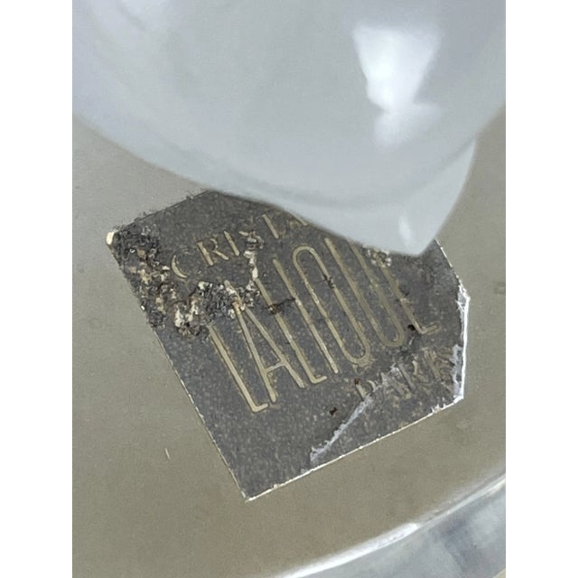 Crystal Bookends by Lalique, France, 1980s, Set of 2 For Sale - Image 9 of 11