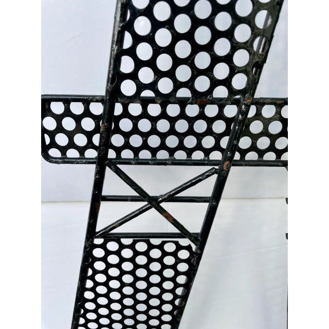 Iron Eiffel Tower Garden Trellis For Sale - Image 12 of 13