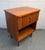 Mid-Century Modern Single Mid 20th Century Modern Walnut Nightstand by Young Mfg., Attributed For Sale - Image 3 of 14