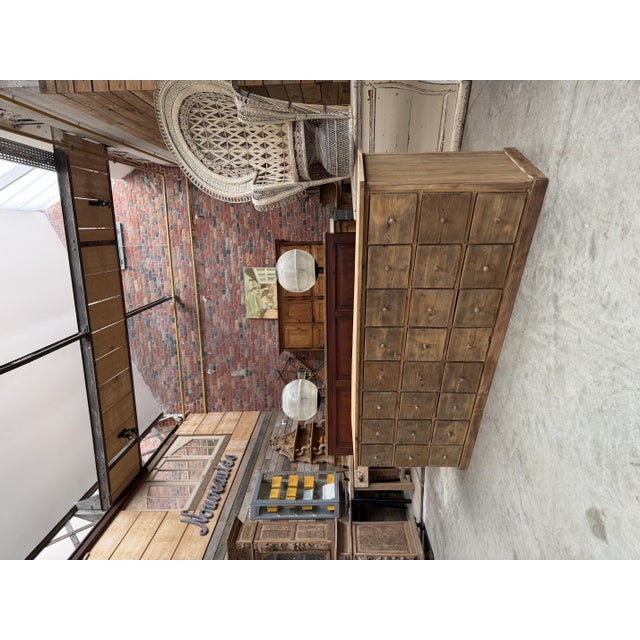 Early 20th Century 24-Drawer Craft Cabinet For Sale - Image 3 of 11