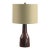1960s Large Burgundy Ceramic Lamp by Jane and Gordon Martz for Marshall Studios For Sale