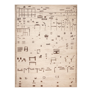 Nazmiyal Collection Large Modern Moroccan Area Rug