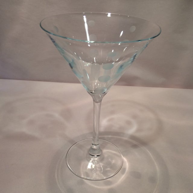 Mikasa Crystal Martini Glasses Set of 4 Chairish