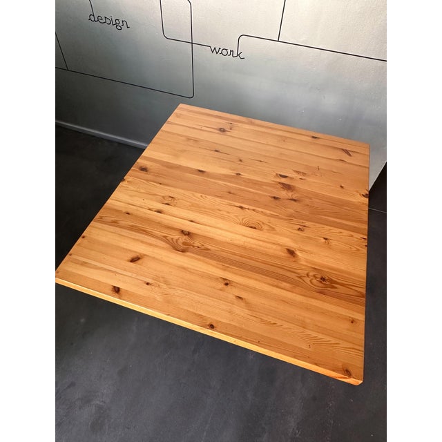 Dining Table attributed to Charlotte Perriand for Les Arcs, France, 1960s For Sale - Image 6 of 15