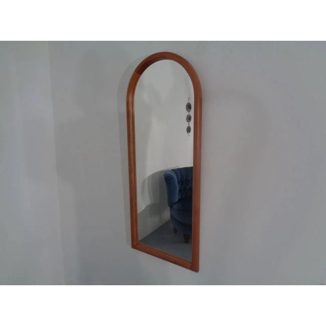 Large Cathedral Teak Mirror by Kai Kristiansen for Vildbjerg Møbelfabrik, 1960s For Sale - Image 18 of 18