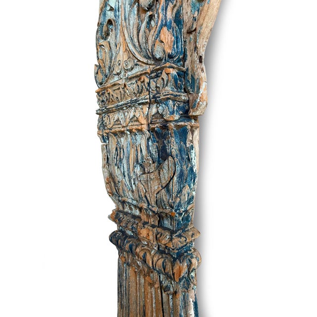 Early 20th Century Antique Indian Triple Moorish Archway For Sale - Image 5 of 8