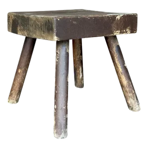 Vintage Boho Primitive Stool