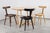 Modern Style Ash Solid Wood Black Anvil Dining Chair For Sale - Image 11 of 12