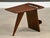 An elusive mid century modern walnut magazine rack end table designed by Jens Risom. Made in USA. Circa 1950’s....