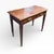 Wood Antique Oak Desk with Brass Handles For Sale - Image 7 of 9