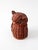 Vintage Wicker Owl Basket For Sale - Image 11 of 12