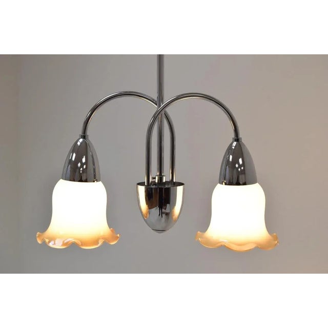 Mid-Century Chandelier, 1960s For Sale - Image 12 of 14