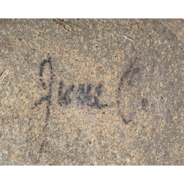 Green Studio Pottery Vase Signed by June Skowronski Onesti For Sale - Image 8 of 8