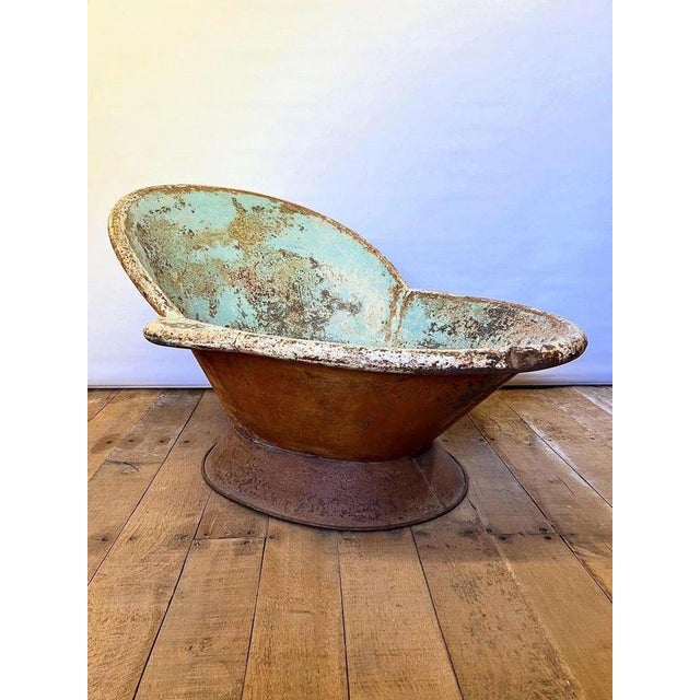 19th Century Antique 19th Century Victorian English Sitz Hip Bath For Sale - Image 5 of 10