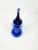Mid 20th Century Vintage Blenko Glass Mid-Century Modern Cobalt Blue Art Glass Decanter With Stopper For Sale - Image 5 of 9