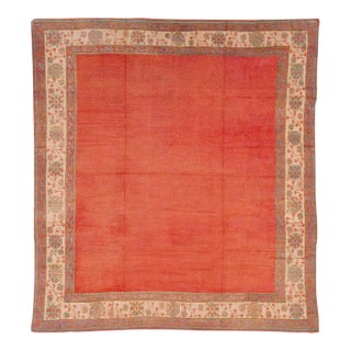 Galerie Shabab Collection Early 20th Century Turkish Oushak Room Size Carpet For Sale