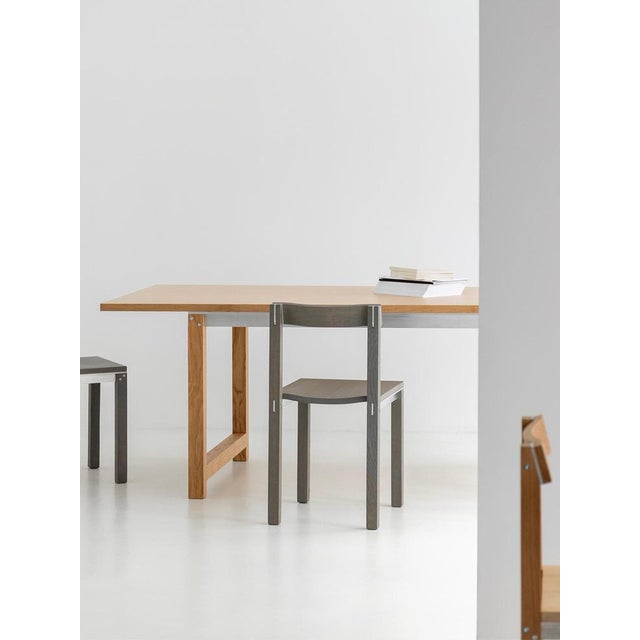 Lacquered Wood Tal 220 Dining Table by Kann Design For Sale - Image 4 of 6