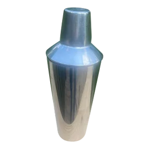 Mid Century Stainless Martini Drink Shaker Pourer