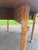 Antique Oak Gate Leg Drop Leaf Dining Table With Drawer For Sale - Image 14 of 16