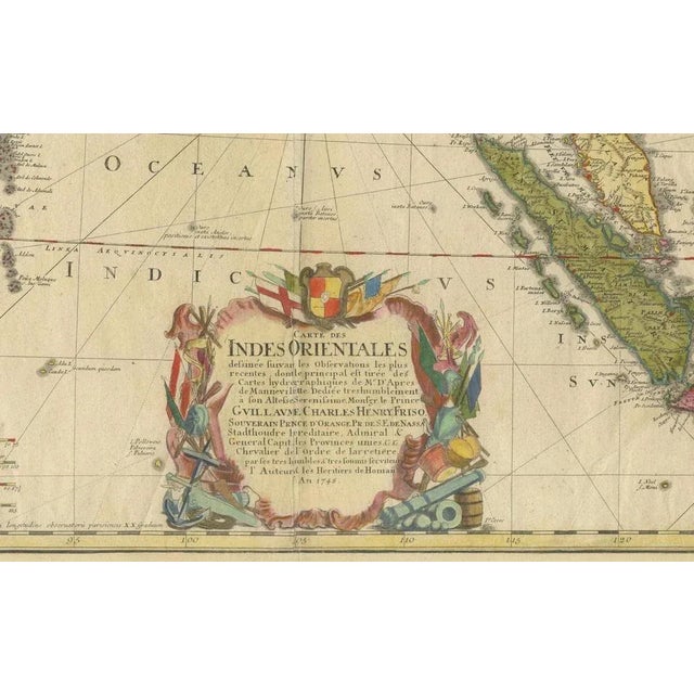 1748 homann map of southeast asia and east indies by homann heirs this original 1748 map, published by the renowned homann...