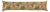 Acanthus Leaf Gold Draught Excluder - 90cm X 20cm (36"x9") For Sale
