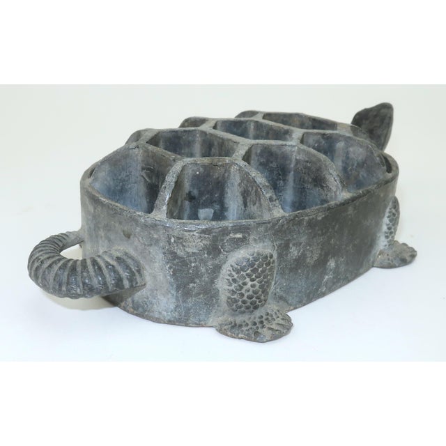 1950s Vintage Japanese Stacking Turtle Flower Frogs, Set of 4 For Sale - Image 5 of 13