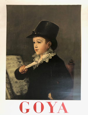 Francisco de Goya Exhibition at Musee Jacquemart-André Lithograph Poster, 1970