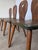 1970s Vintage Brutalist Rustic Farmhouse Dining Chair, 1970s, Set of 4 For Sale - Image 5 of 18