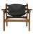 This pared down design is the essence of simplicity. Handcrafted of teak wood and black leather to create a simple but...