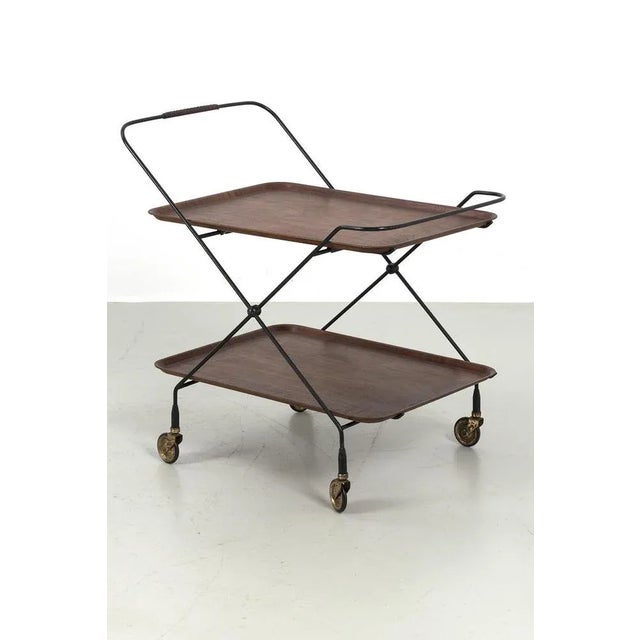 Vintage Service Trolley by Paul Nagel For Sale - Image 11 of 11